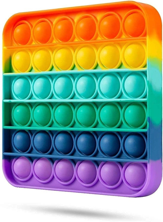 IVAR Push Bubble Toy Rainbow (Square) - Image 1